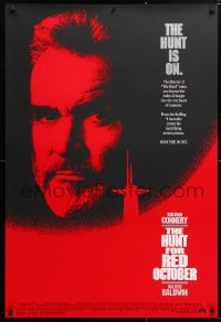 5z691 HUNT FOR RED OCTOBER int'l 1sh 1990 Russian military submarine captain Sean Connery!