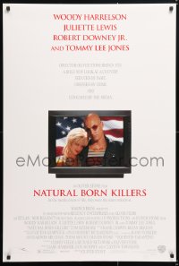 5z785 NATURAL BORN KILLERS DS 1sh 1994 Oliver Stone, Woody Harrelson & Juliette Lewis on TV!