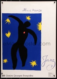 5z210 HENRI MATISSE: JAZZ 20x28 French museum/art exhibition 1985 art of Icarus by Henri Matisse!