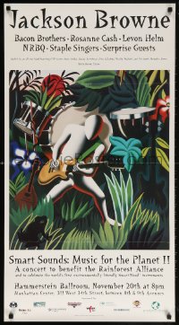 5z188 SMART SOUNDS: MUSIC FOR THE PLANET II 21x39 music poster 1997 the Rainforest Alliance!