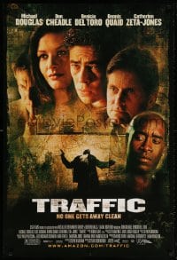 5z939 TRAFFIC DS 1sh 2000 directed by Steven Soderbergh, Benicio Del Toro, drug smuggling!