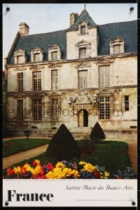 5z072 FRANCE Musee des Beaux-Arts style 16x24 French travel poster 1967 great images!