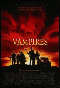 5z960 VAMPIRES DS 1sh 1998 John Carpenter, James Woods, cool vampire hunter image!