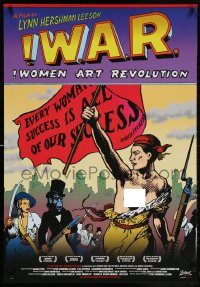 5z981 WOMEN ART REVOLUTION 1sh 2010 cool sexy Spain cartoon art of topless revolutionary!