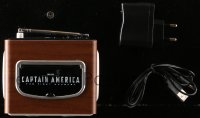 6a113 CAPTAIN AMERICA: THE FIRST AVENGER alarm clock radio with iPod dock 2011 wake up in style!