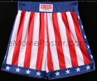 6a040 CREED boxing shorts 2015 cool red, white and blue American flag like the ones worn by Apollo!