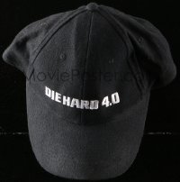 6a173 LIVE FREE OR DIE HARD ballcap; alternate title 2007 impress all your friends w/this cool movie hat!