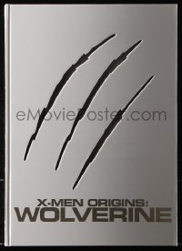 6a145 X-MEN ORIGINS: WOLVERINE notebook 2009 Marvel, cool cover, you can take notes in style!