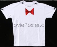 6a209 MR. PEABODY & SHERMAN size: youth medium t-shirt 2014 CGI family comedy, printed red bow tie!