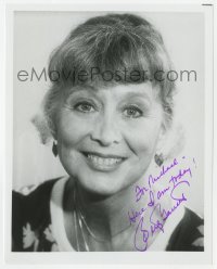 6b716 BETTY GARRETT signed 8x10 REPRO still 1980s head & shoulders portrait later in her career!
