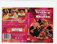 6b719 BEYOND THE VALLEY OF THE DOLLS signed 8.5x11 REPRO DVD cover 2000s by Read, Myers & McBroom!