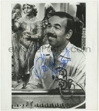6b255 BOBBY SHORT signed 8x9.25 still 1978 playing at Rockefeller Center in New York City!