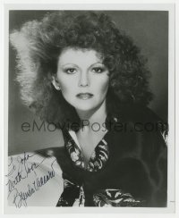 6b726 BRENDA VACCARO signed 8x10 REPRO still 1980s sexy close portrait with great hair!