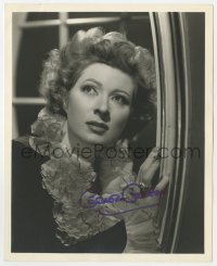 6b292 GREER GARSON signed deluxe 8x10 still 1954 great MGM studio portrait of the leading lady!