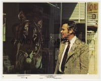6b303 JACK LEMMON signed 8x10 mini LC #6 1973 c/u looking in shop window from Save the Tiger!