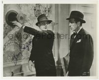 6b804 JAMES CAGNEY signed 8x10 REPRO still 1980s with Humphrey Bogart in Angels with Dirty Faces!