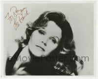 6b864 LEE REMICK signed 8x10 REPRO still 1980s glamorous close portrait of the pretty actress!
