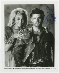 6b896 MEL GIBSON signed 8x10 REPRO still 1993 with Tina Turner in Mad Max Beyond Thunderdome!