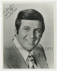 6b905 MONTY HALL signed 8x10 REPRO still 1980s smiling portrait of the Let's Make a Deal host!