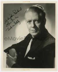 6b910 NELSON EDDY signed 8x10 REPRO still 1960s head & shoulders portrait of the MGM singer/actor!