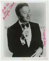 6b939 RED BUTTONS signed 8.25x10.25 REPRO still 1970s great smiling portrait wearing tuxedo!
