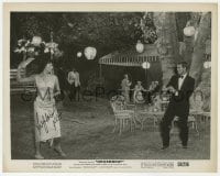 6b375 SOPHIA LOREN signed 8x10.25 still 1958 throwing shoe at Cary Grant at party in Houseboat!