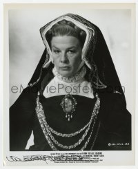 6b393 WENDY HILLER signed 8x10 still 1966 best portrait as Lady Alice from A Man for All Seasons!