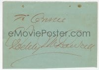 6b575 RODDY MCDOWALL signed 3x5 cut album page 1970s it can be framed with the included repro!