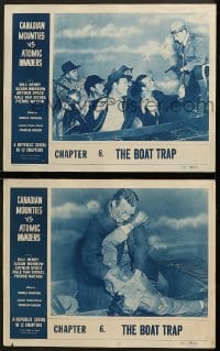 6c914 CANADIAN MOUNTIES VS ATOMIC INVADERS 2 chapter 6 LCs 1953 Republic serial, The Boat Trap!