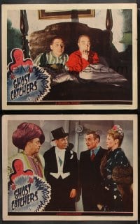 6c932 GHOST CATCHERS 2 LCs 1944 great images of wacky Ole Olsen & Chic Johnson w/Martha O'Driscoll!