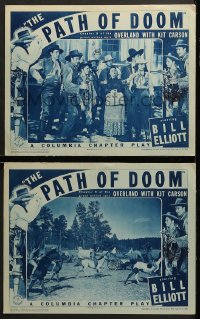 6c964 OVERLAND WITH KIT CARSON 2 chapter 5 LCs 1939 Wild Bill Elliot, Path of Doom!