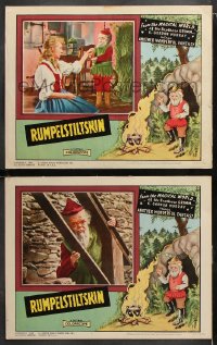 6c972 RUMPELSTILTSKIN 2 LCs 1965 fantasy story from the magical world of the Brothers Grimm!