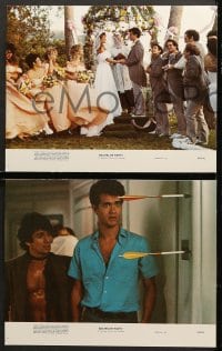 6c055 BACHELOR PARTY 8 color 11x14 stills 1984 by Tom Hanks, who's looking at arrows in wall!