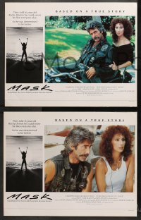 6c374 MASK 8 English LCs 1985 Eric Stoltz, Cher & Sam Elliott, directed by Peter Bogdanovich!