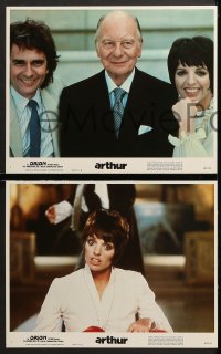 6c048 ARTHUR 8 LCs 1981 wacky alcoholic Dudley Moore, Liza Minnelli, John Gielgud!