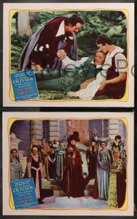 6c701 AS YOU LIKE IT 5 LCs R1949 Sir Laurence Olivier in William Shakespeare's romantic comedy!