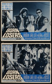 6c092 BORN LOSERS 8 LCs 1967 Tom Laughlin directs and stars as Billy Jack, motorcycle action!