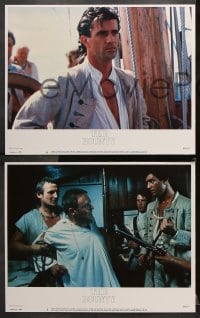 6c096 BOUNTY 8 LCs 1984 images of Mel Gibson, Anthony Hopkins, Liam Neeson, Mutiny on the Bounty!