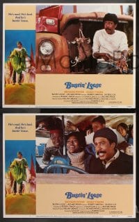 6c106 BUSTIN' LOOSE 8 int'l LCs 1981 border art of Richard Pryor running from the KKK by Reinman!