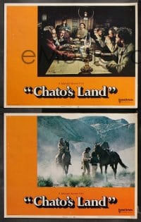 6c127 CHATO'S LAND 8 LCs 1972 Charles Bronson, Jack Palance, James Whitmore, Michael Winner