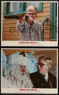 6c669 CHRISTMAS STORY 6 LCs 1983 wonderful images from the best classic Christmas movie ever!