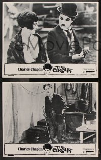 6c625 CIRCUS 7 LCs R1970 Charlie Chaplin slapstick classic, great images!