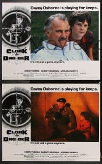 6c136 CLOAK & DAGGER 8 LCs 1984 Henry Thomas plays video games & finds secret documents!