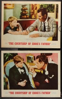 6c145 COURTSHIP OF EDDIE'S FATHER 8 LCs 1963 images of Ron Howard, Glenn Ford, Shirley Jones!