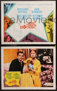 6c207 FIVE FINGER EXERCISE 8 LCs 1962 Rosalind Russell, Jack Hawkins, Maximilian Schell