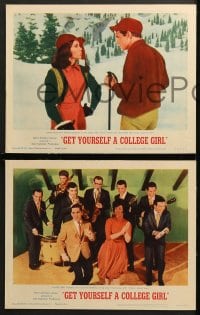 6c232 GET YOURSELF A COLLEGE GIRL 8 LCs 1964 hip-est happiest rock & roll show, The Animals & more!