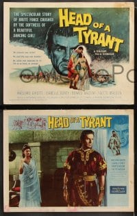6c257 HEAD OF A TYRANT 8 LCs 1960 Guiditta e Oloferne, Massimo Girotti, Isabelle Corey!