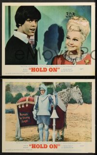 6c274 HOLD ON 8 LCs 1966 Shelley Fabares, rock & roll, great images of Herman's Hermits!