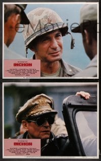 6c295 INCHON 8 LCs 1982 Laurence Olivier as General MacArthur, Jacqueline Bisset!