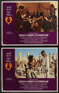 6c308 JESUS CHRIST SUPERSTAR 8 LCs 1973 Ted Neeley, Andrew Lloyd Webber religious musical